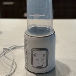 Growsy Electric Baby Bottle Warmer with timer in White